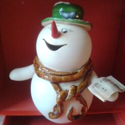 Schneemann Tenor lachend