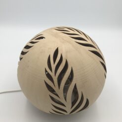 Lichtkugel "Blättermotiv"